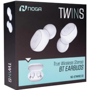 AURICULAR BLUETOOTH NOGA TWINS / NG-BTWINS 33 / BLANCO
