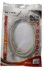 Cable Lan – Red / Utp Cat5e / 1 Metros / Netmak