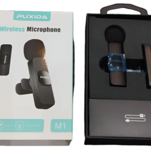 MICROFONO CORBATERO PUXIDA M1 / ADAPTADOR TIPO C + IPHONE