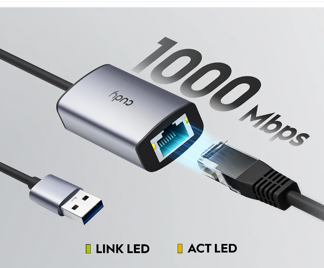 ADAPTADOR USB-A A ETHERNET RJ45 / CUDY UE10A - Image 4