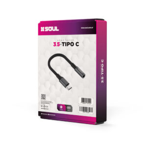 Adaptador Auriculares Tipo C a Plug 3.5mm / SOUL