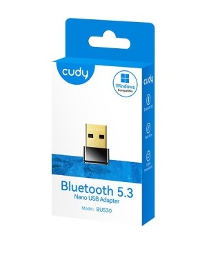 ADAPTADOR BLUETOOTH / CUDY BU530 / NANO / USB2.0 / BT5.3