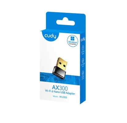 PLACA RED USB / CUDY WU300 / AX300 / WIFI 6 /DUAL BAND