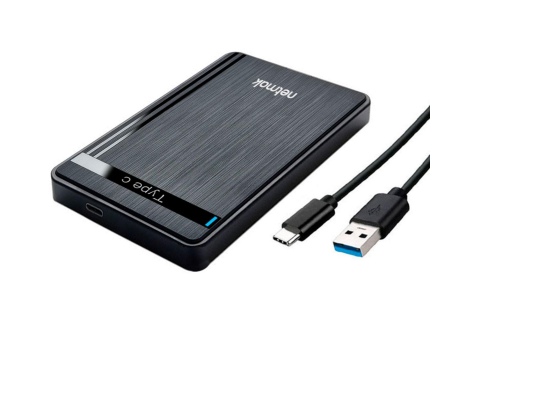 CARRY DISK NETMAK / NM-CASE-C / USB-C 3.2 / 2.5" HDD-SSD - Imagen 3