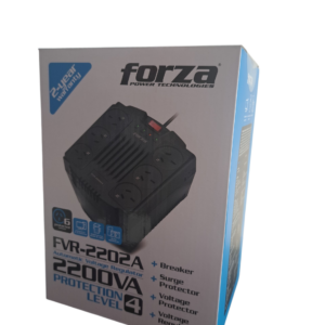 ESTABILIZADOR FORZA FVR-2202A 2200VA/1100W