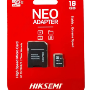 MICRO SD XC 16.00 GB HIKSEMI NEO 2 EN 1 CLASE 10