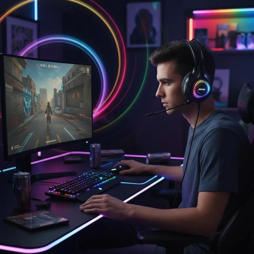 AURICULAR GAMER SEISA / SQ-GM19 - Imagen 3