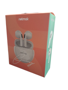 AURICULAR NETMAK NM-GUMY-W / BLANCO