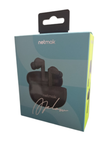 AURICULAR NETMAK NM-MELOW / NEGRO