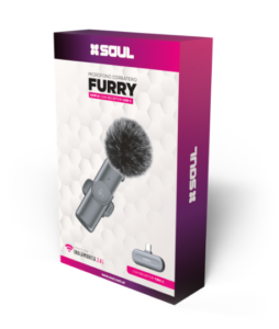 MICROFONO CORBATERO SOUL FURRY /  CONECION TIPO C