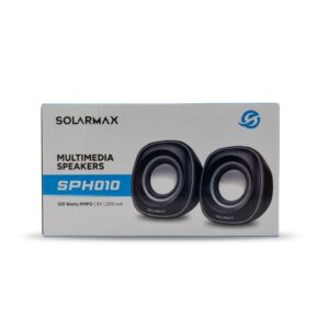 PARLANTE USB PARA PC / SOLARMAX SPH010 / NEGRO